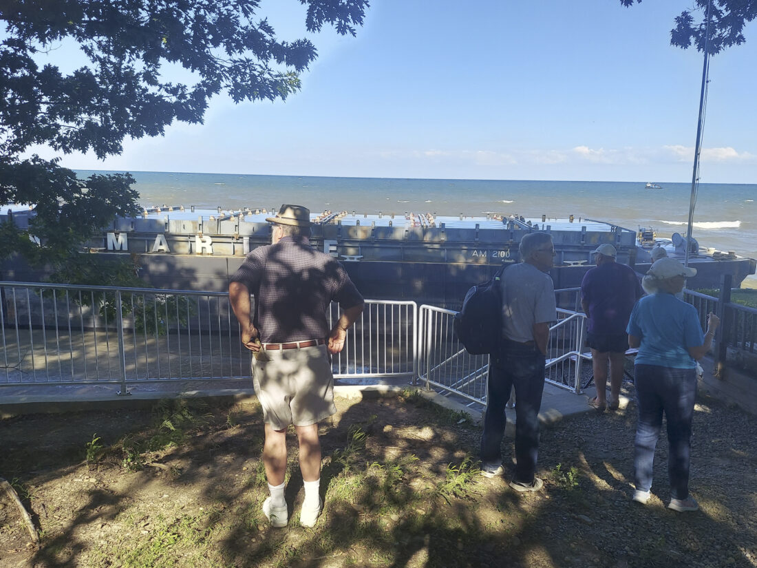 Barge Runs Aground Off Van Buren Point News, Sports, Jobs Post Journal